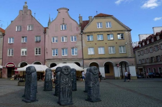 Ольштын — город средневековый