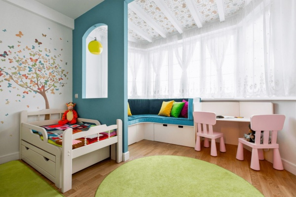 Занавески в детскую комнату: лучшие идеи